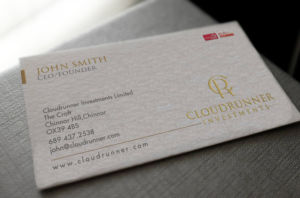 Stationery Design by chandrayaan.creative for Cloudrunner Investments Limited | Design: #21421477