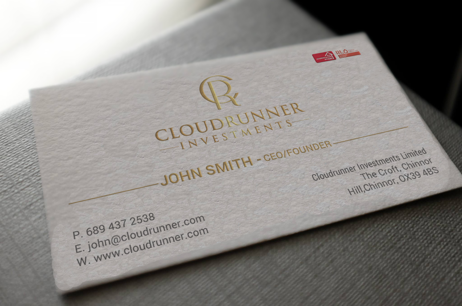 Stationery Design by chandrayaan.creative for Cloudrunner Investments Limited | Design #21421479