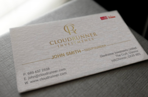 Stationery Design by chandrayaan.creative for Cloudrunner Investments Limited | Design: #21421479