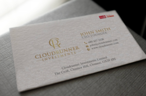 Stationery Design by chandrayaan.creative for Cloudrunner Investments Limited | Design: #21421480