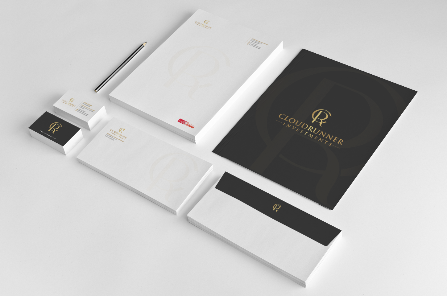 Stationery Design by chandrayaan.creative for Cloudrunner Investments Limited | Design #21422571