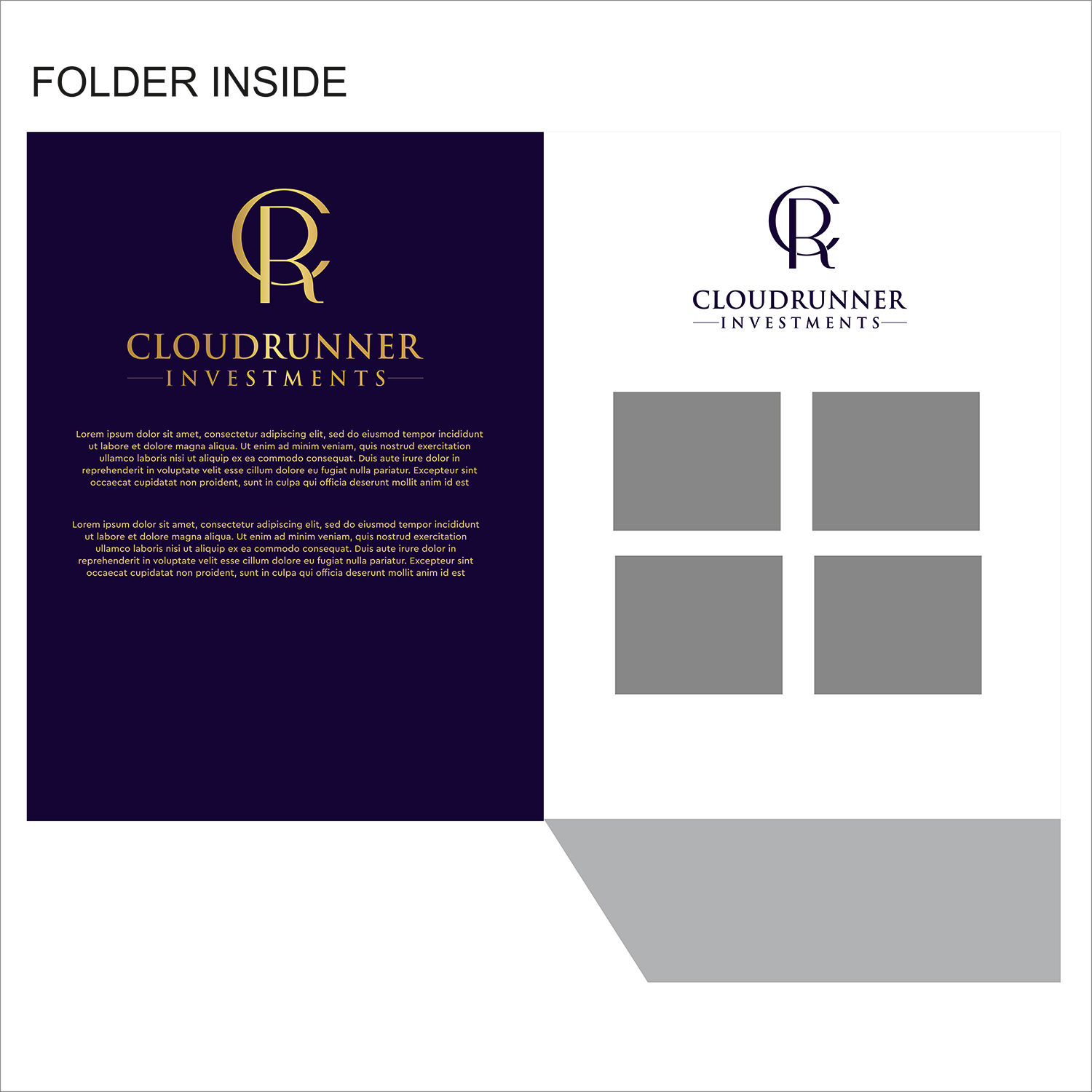 Stationery Design by Bang Bang for Cloudrunner Investments Limited | Design #21517125