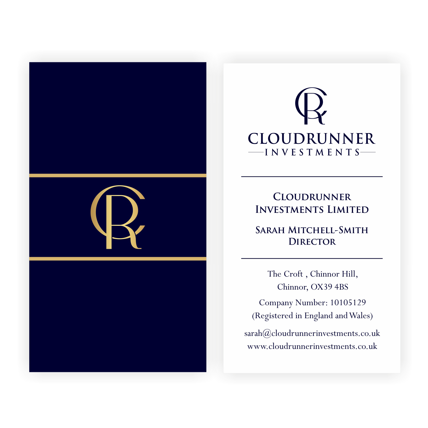 Stationery Design by Bang Bang for Cloudrunner Investments Limited | Design #21549985