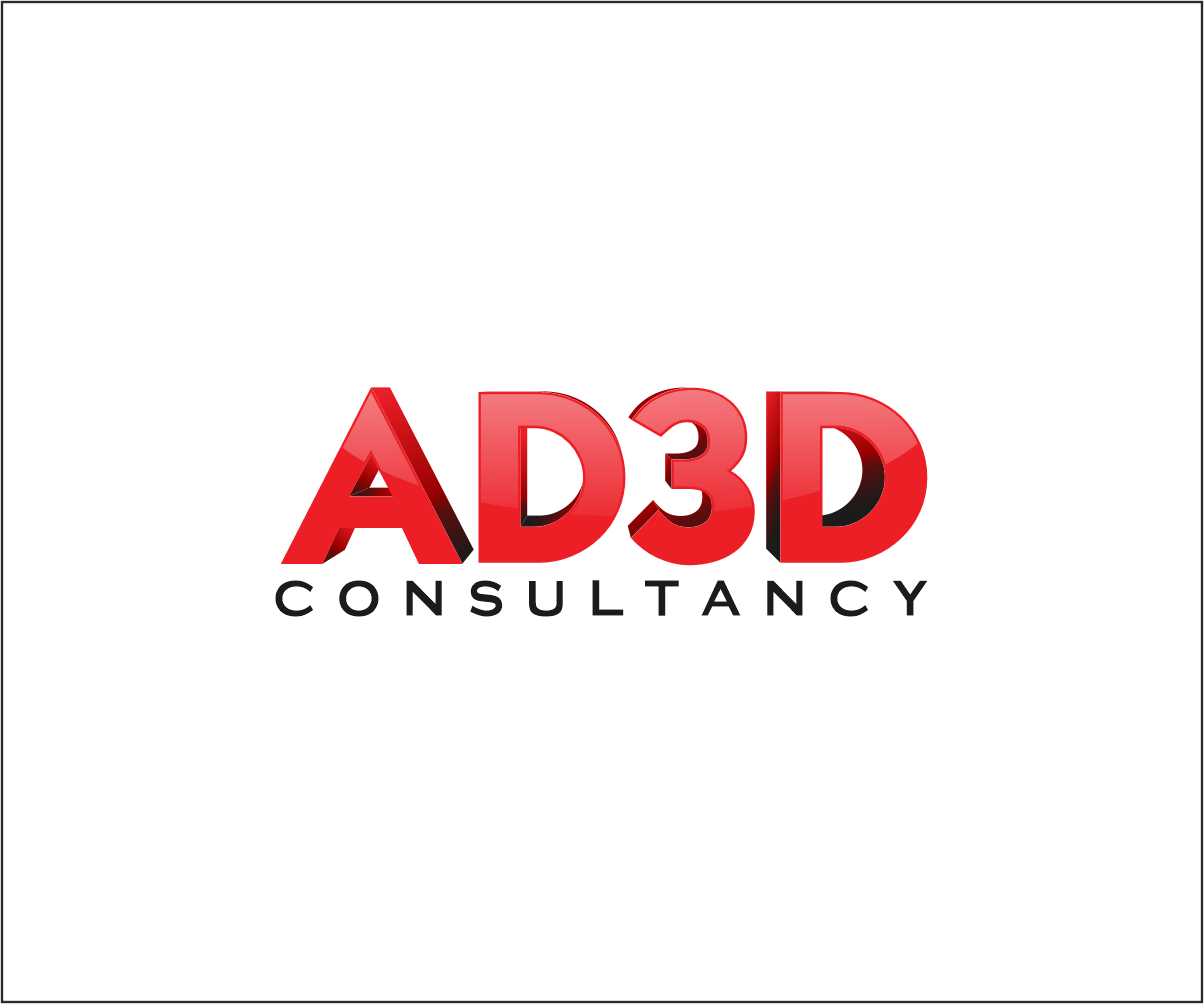 Logo Design by k.l.s.chatterjee 2 for AD3D Consultancy Ltd | Design #21417774