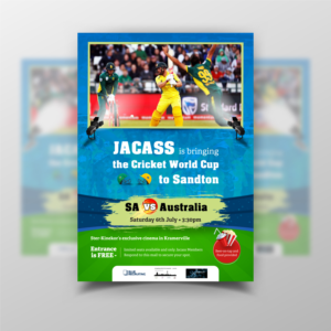 Blue Recruiting teams up with Jacass | Design de Flyer par vcreatived