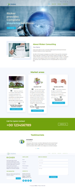 Web Design par madD pour ce projet | Design : #21437016