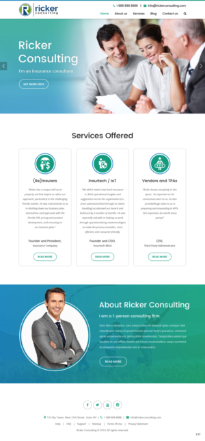 Web Design by pb for this project | Design: #21415134