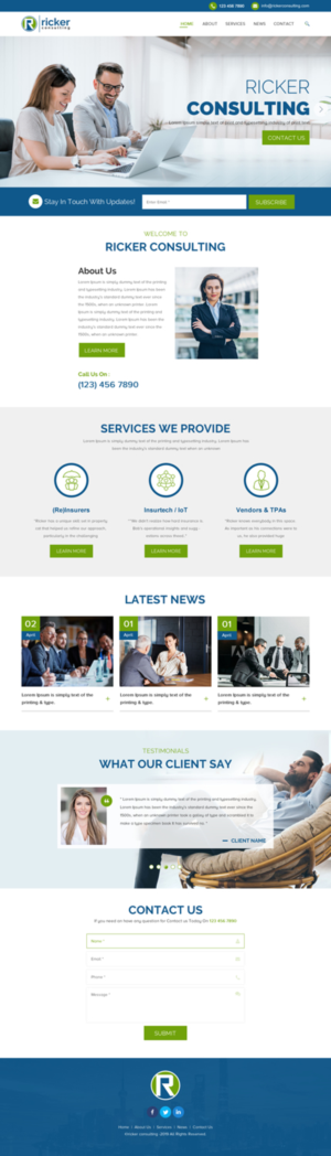 Web Design par rightway pour ce projet | Design : #21415037