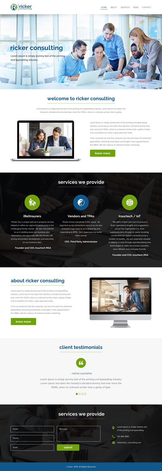 Web Design by rightway for this project | Design #21415042