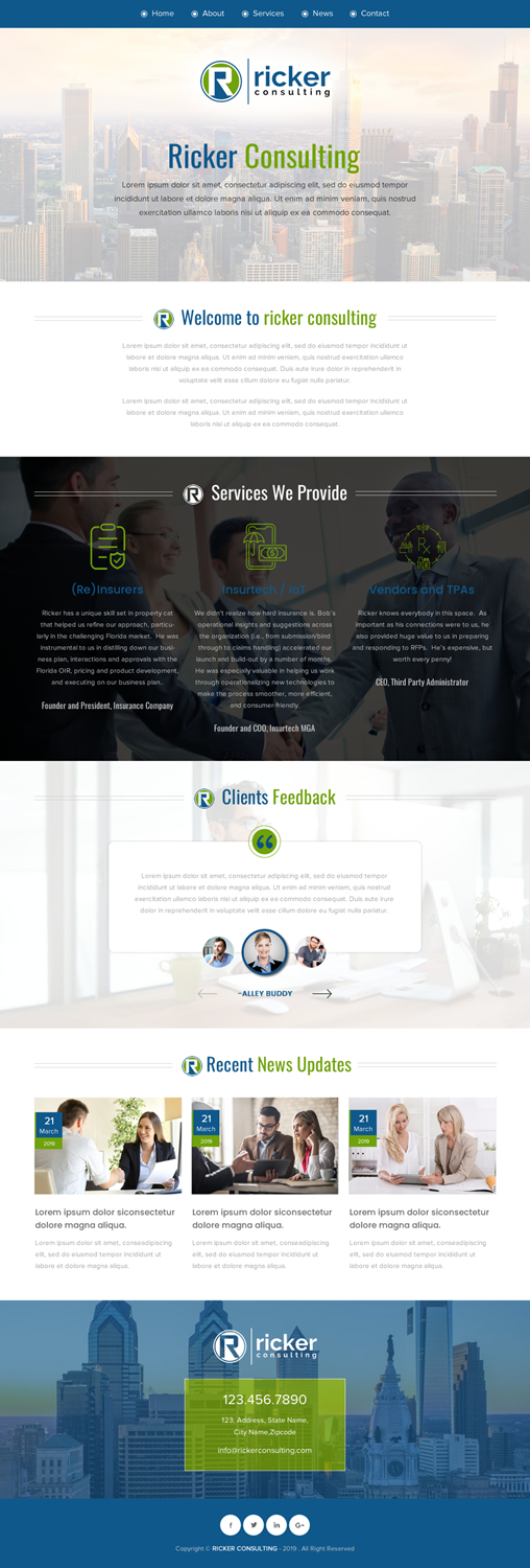 Web Design by rightway for this project | Design #21415047