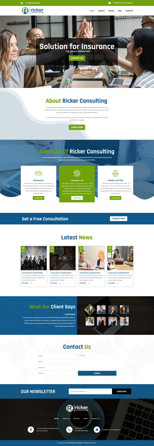 Web Design by rightway for this project | Design #21415049