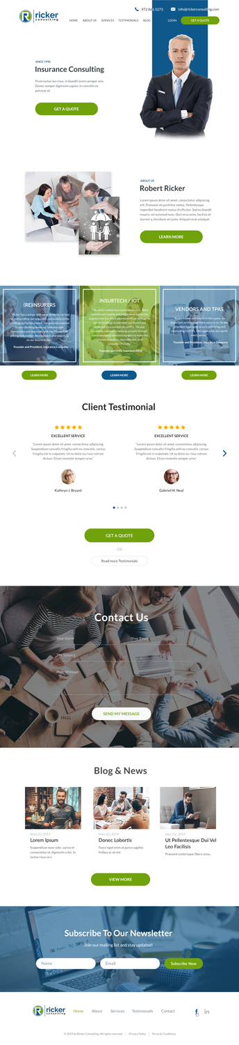 Web Design by Sadek for this project | Design #21411238