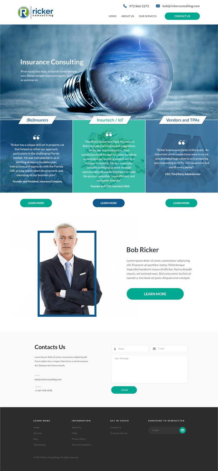 Web Design by Sadek for this project | Design: #21443117