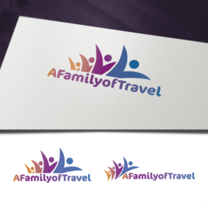 Afamilyoftravel | Logo Design by WooW Designs