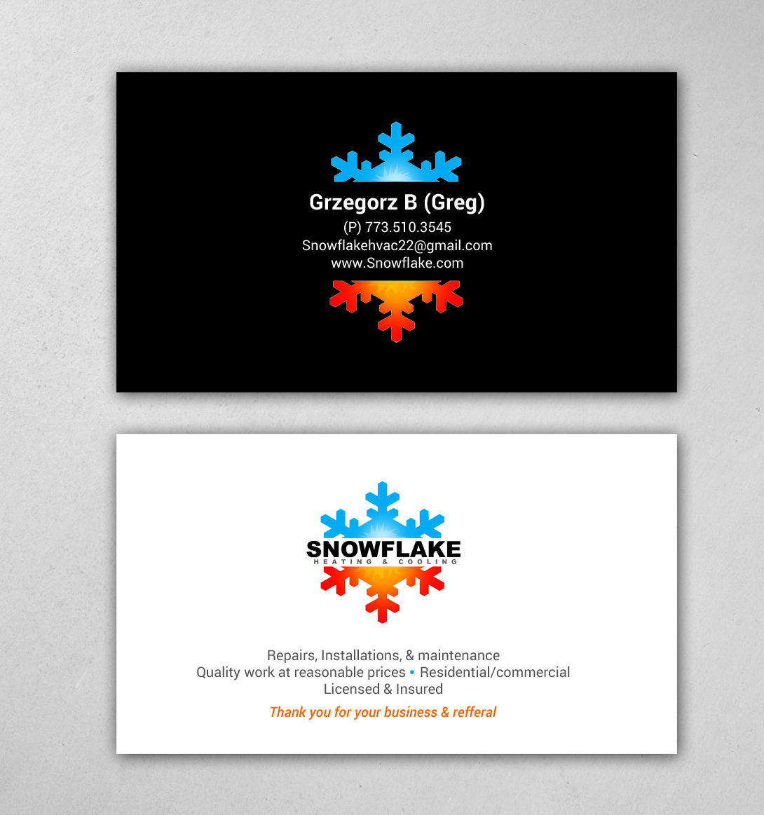 Business Card Design by chandrayaan.creative for this project | Design #21418259