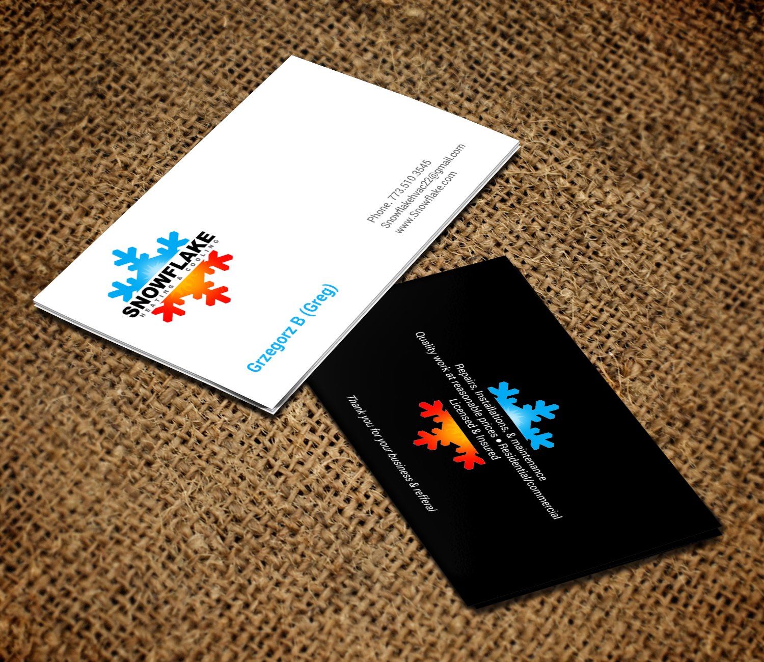 Business Card Design by chandrayaan.creative for this project | Design #21418273
