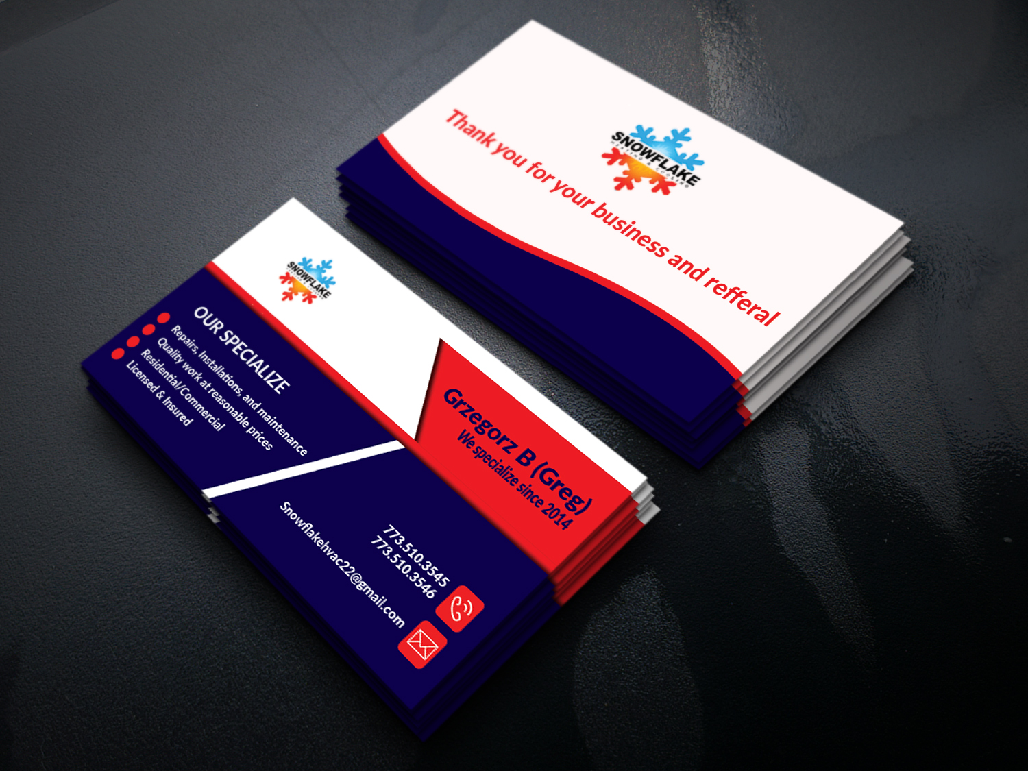 Diseño de Tarjeta de Presentación por shoeb85 para este proyecto | Diseño #21453579