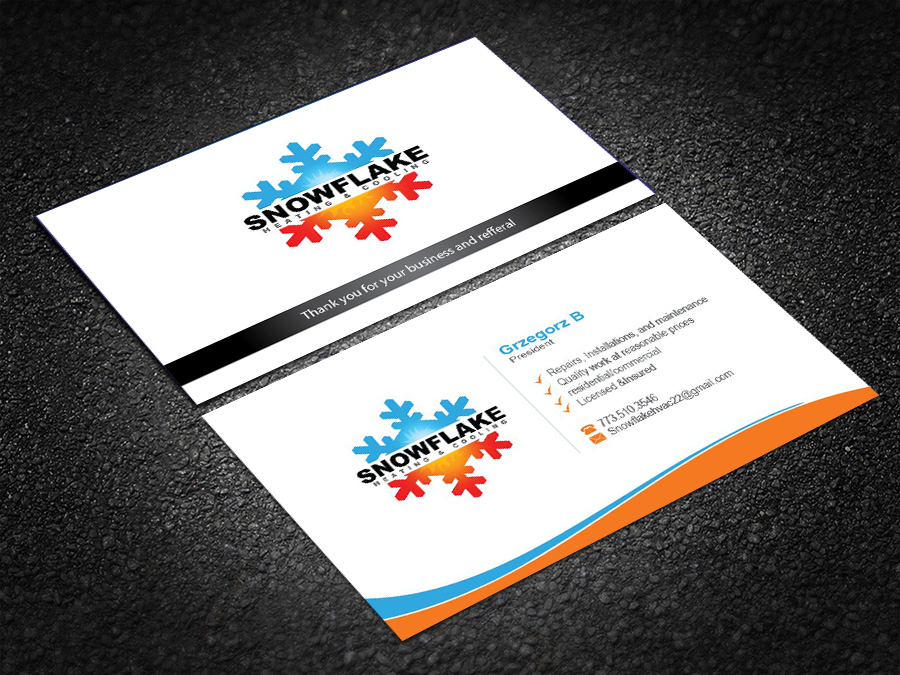 Diseño de Tarjeta de Presentación por HAKIMA 2 para este proyecto | Diseño #21411871