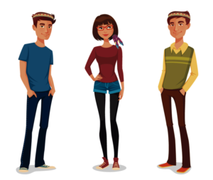 First Nation Person Graphic Design