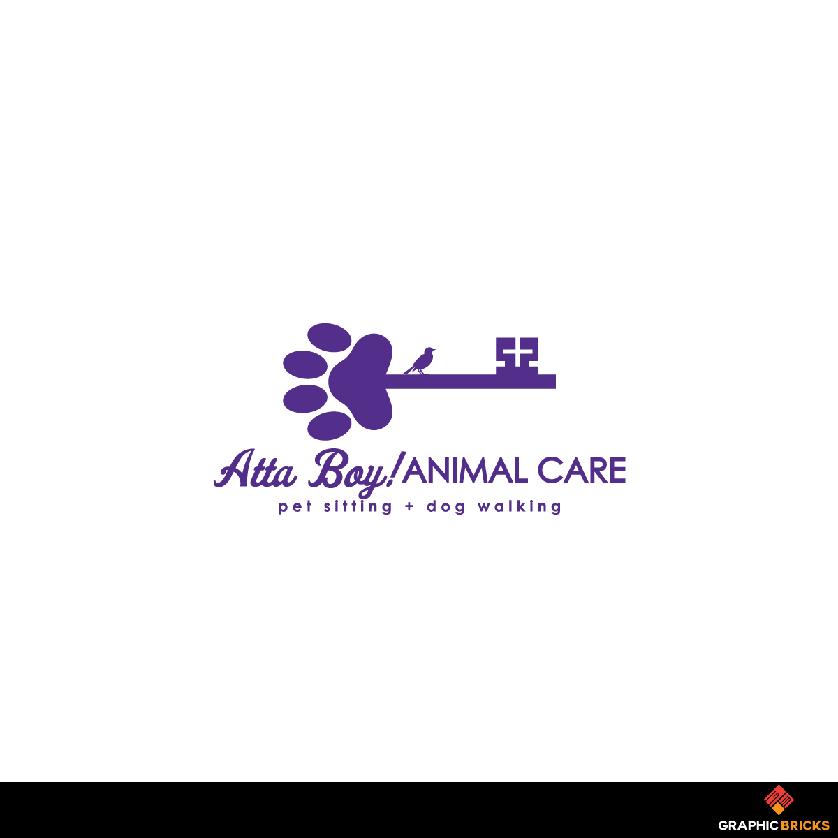 Logo Design by Graphic Bricks for Atta Boy! Animal Care | Design #21428114