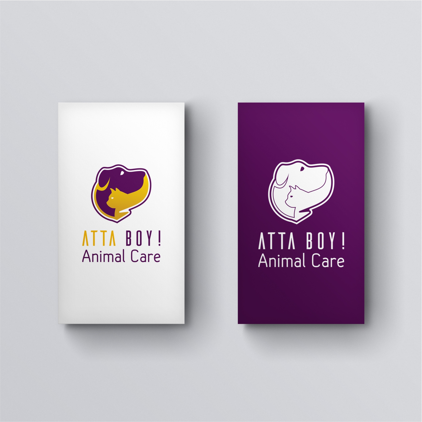 Logo Design by MambaDesign for Atta Boy! Animal Care | Design #21416850