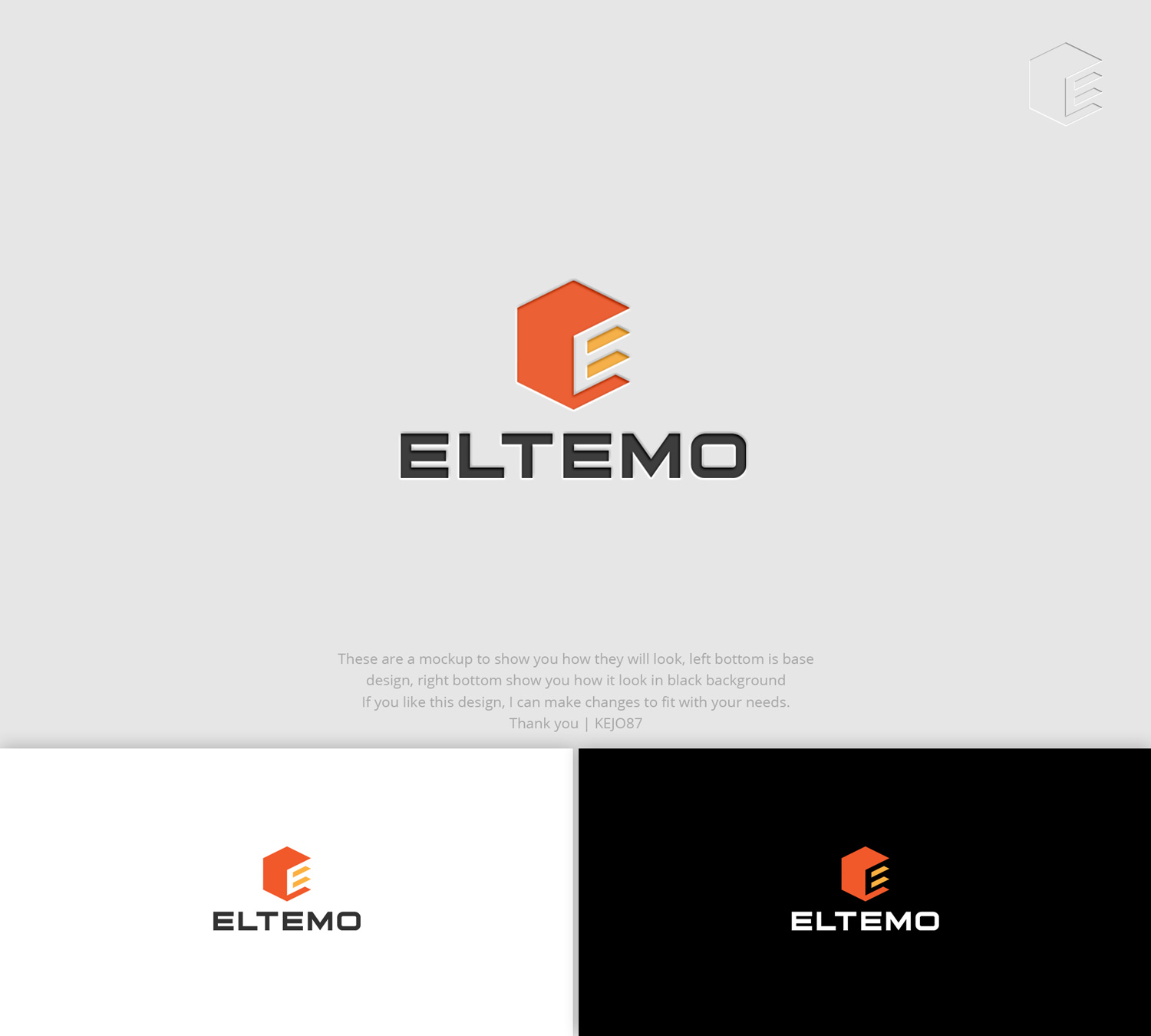 Logo Design by Kejo87 for Eltemo | Design #21414841