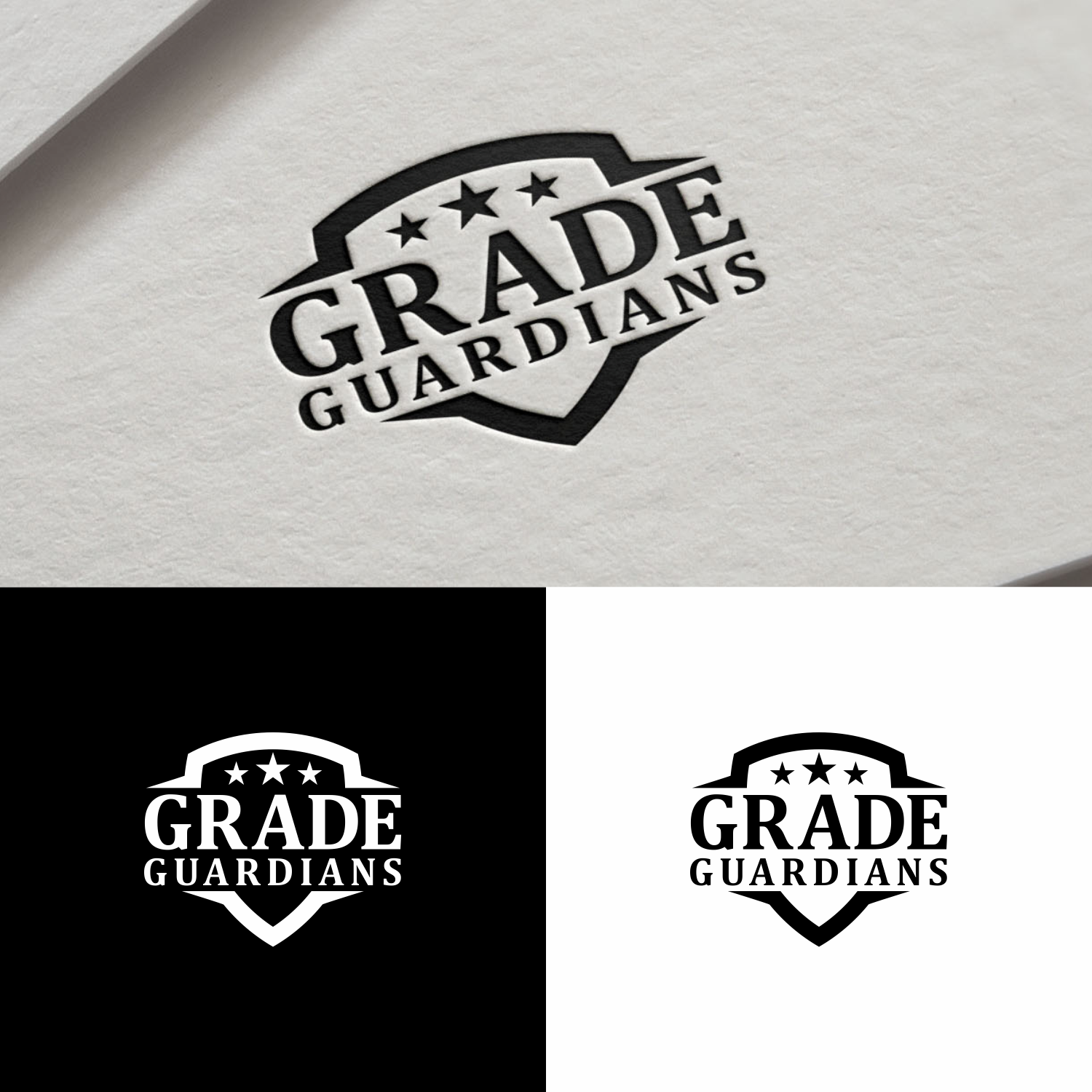 Logo Design by saher khan 2 for GradeGuardians | Design #21414344