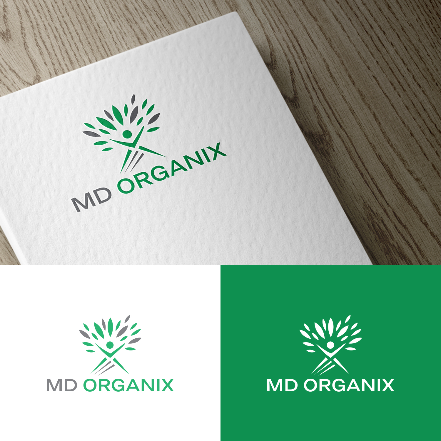 Logo-Design von Maxo-Biz für MD Organix | Design #21414458