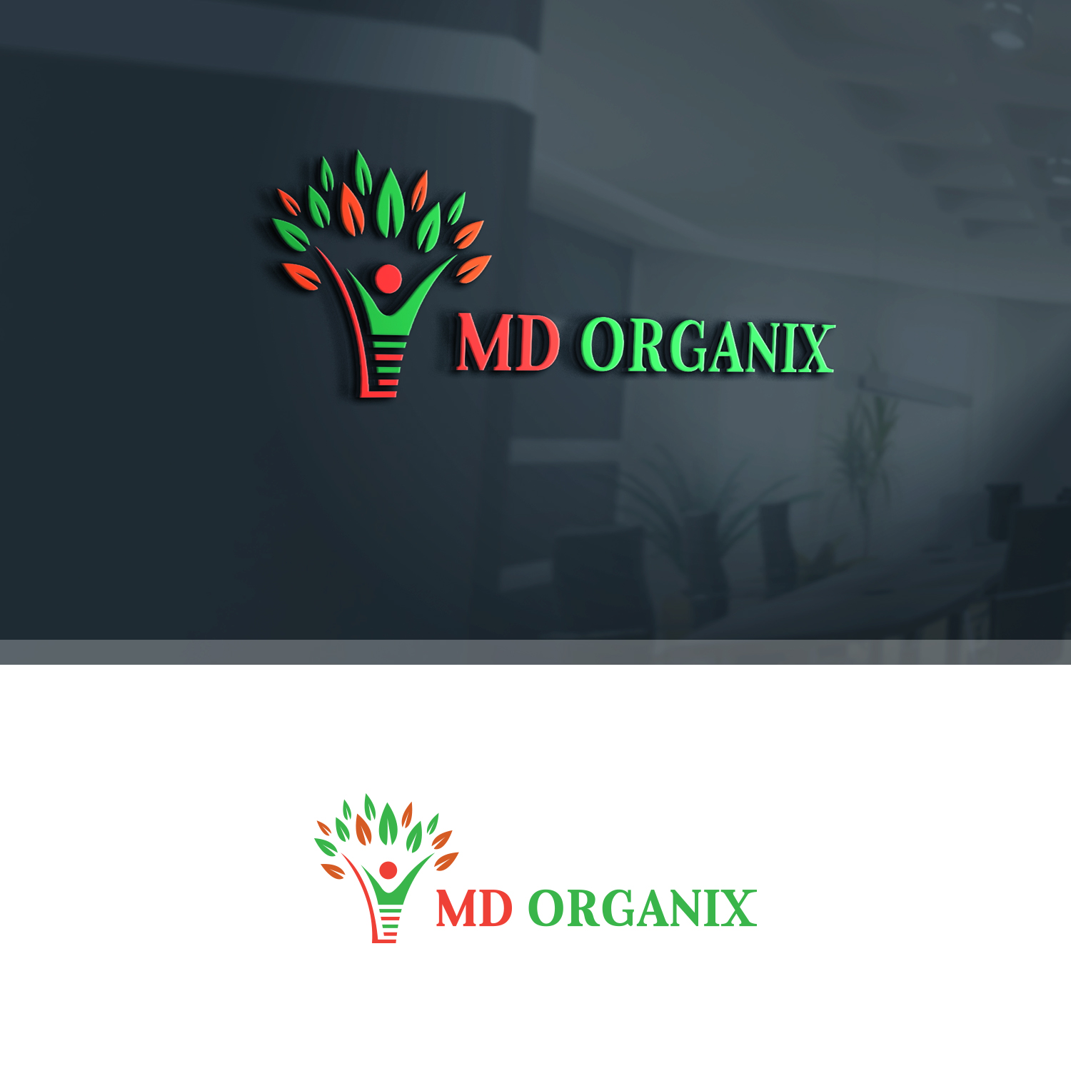 Logo-Design von Maxo-Biz für MD Organix | Design #21414459