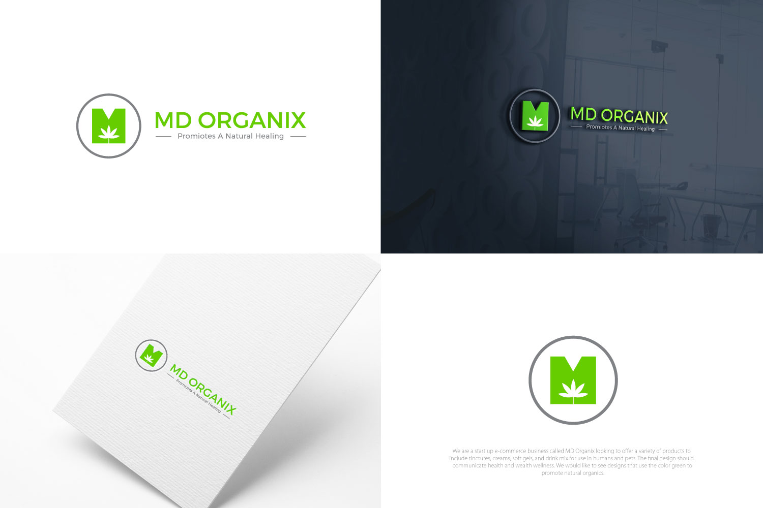 Logo-Design von Jahedi Hasan für MD Organix | Design #21422718