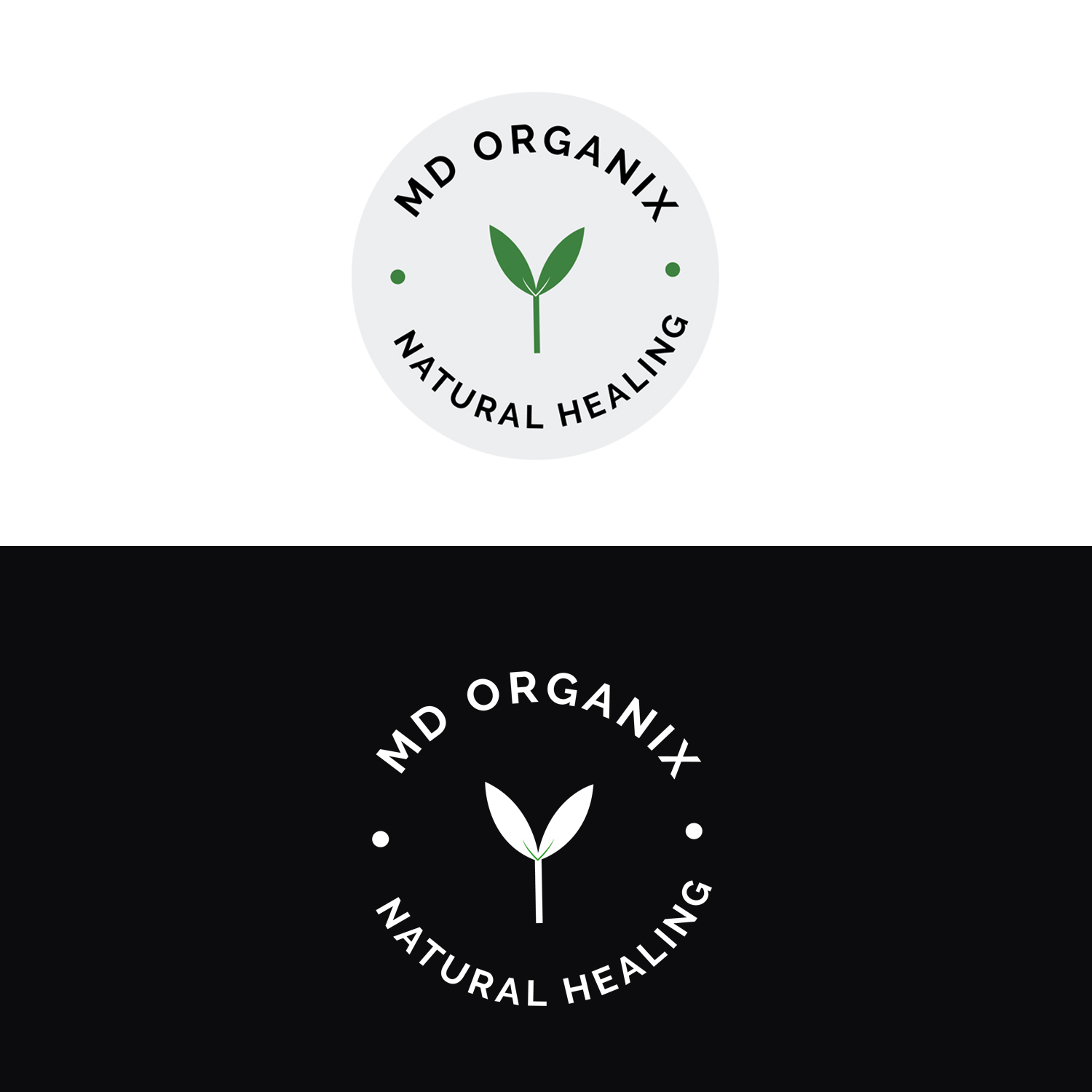 Logo Design by BOLBOL 2 for MD Organix | Design #21431751