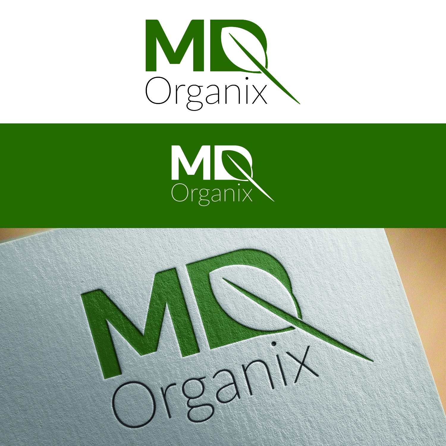Logo Design by kili sadia 2 for MD Organix | Design #21416918