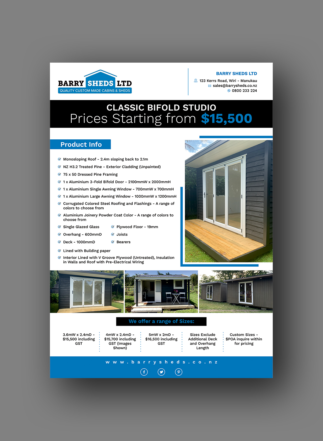 Brochure Design by ecorokerz for this project | Design #21413126