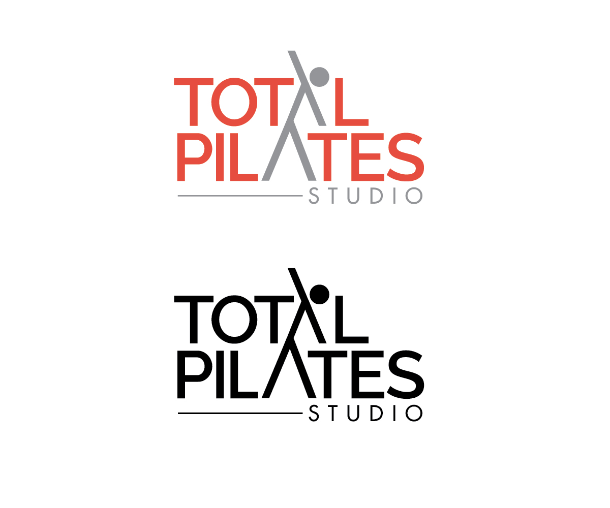 Logo Design by Alien Cookie for Total Pilates Studio | Design #21438216
