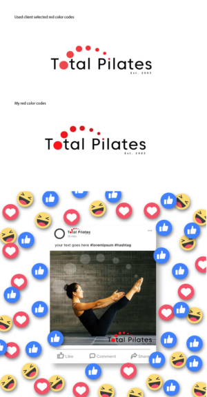 Logo-Design von Nishi 4 für Total Pilates Studio | Design: #21432903