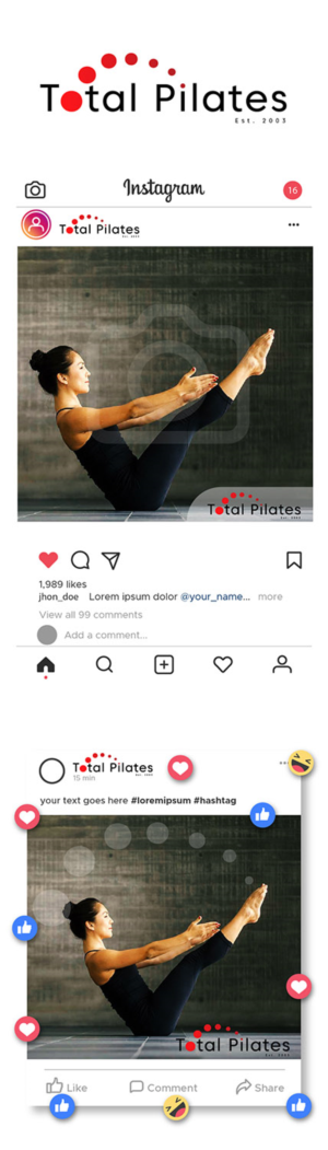 Logo-Design von Nishi 4 für Total Pilates Studio | Design: #21433026