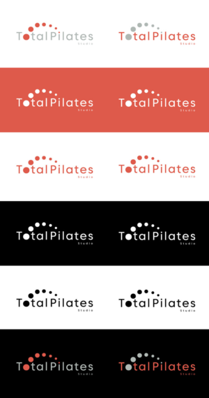 Total Pilates OR Total Pilates Studio. Our tagline is: Est. 2003 | Logo-Design von Nishi 4