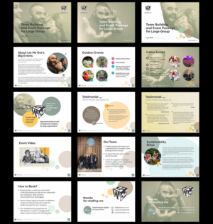 Design de PowerPoint par kepitink pour Let Me Out Ltd | Design : #21473245