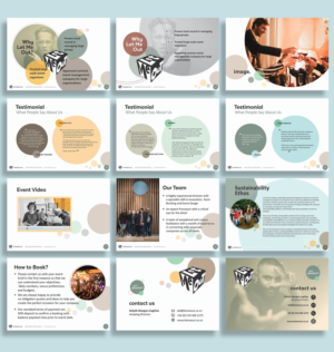Design de PowerPoint par kepitink pour Let Me Out Ltd | Design : #21501421