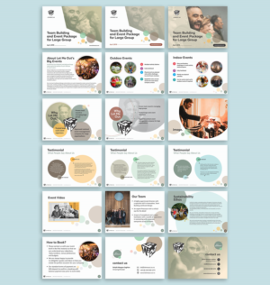 Design de PowerPoint par kepitink pour Let Me Out Ltd | Design : #21501429