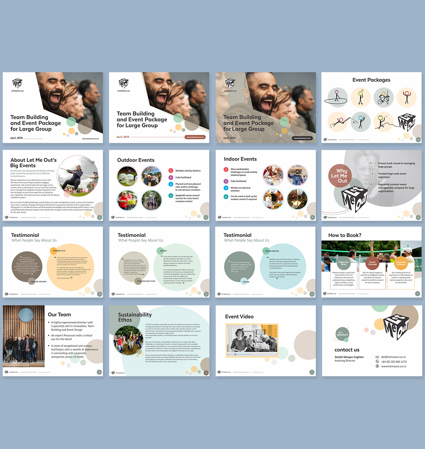 PowerPoint Design by kepitink for Let Me Out Ltd | Design #21610883