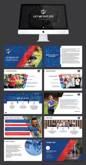 Design de PowerPoint par Flatmilter pour Let Me Out Ltd | Design : #21424906