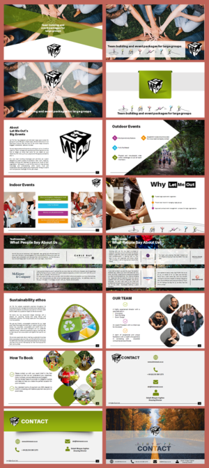 Design de PowerPoint par IndreDesign pour Let Me Out Ltd | Design : #21429136