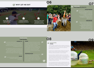 Power Point Template for pdf Brochure | PowerPoint Design by Val brito