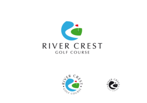 River Crest Golf Coarse | Logo Design by Nigel B