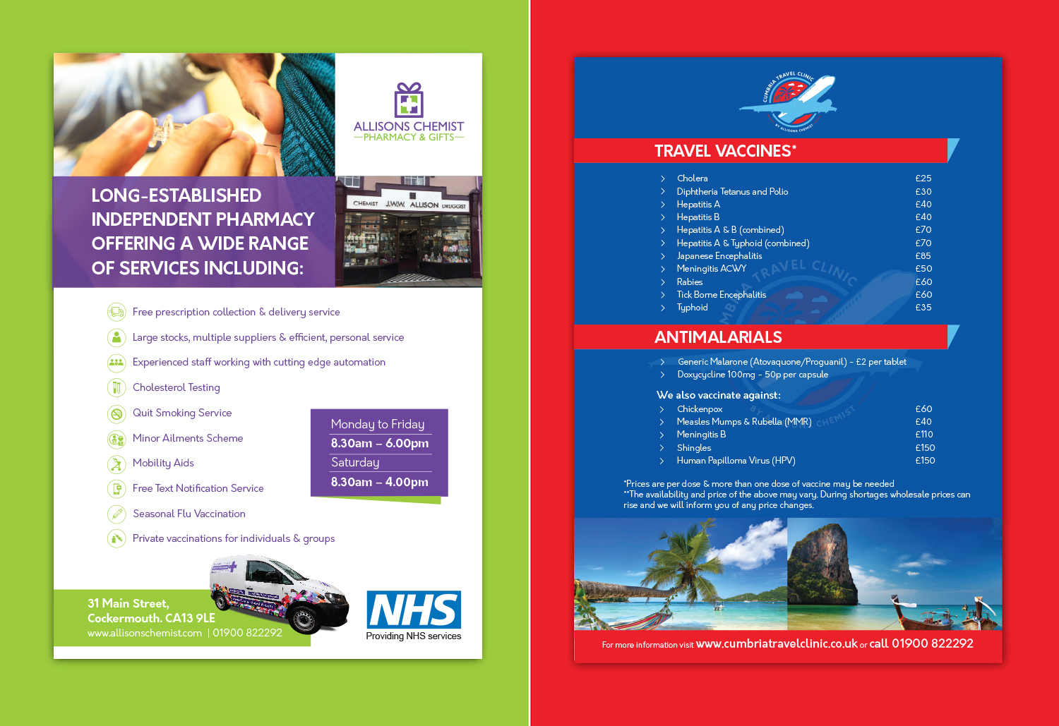 Flyer Design by ColorDrops for JWW Allison & Sons Ltd | Design #21441759