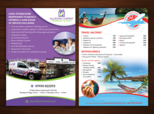 Design de Flyer par nyky pour JWW Allison & Sons Ltd | Design #21450858