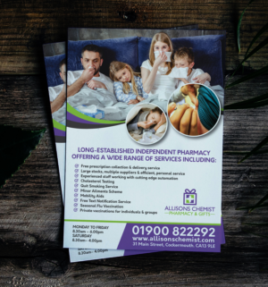 Flyer Design by Deziners Zone for JWW Allison & Sons Ltd | Design: #21420132