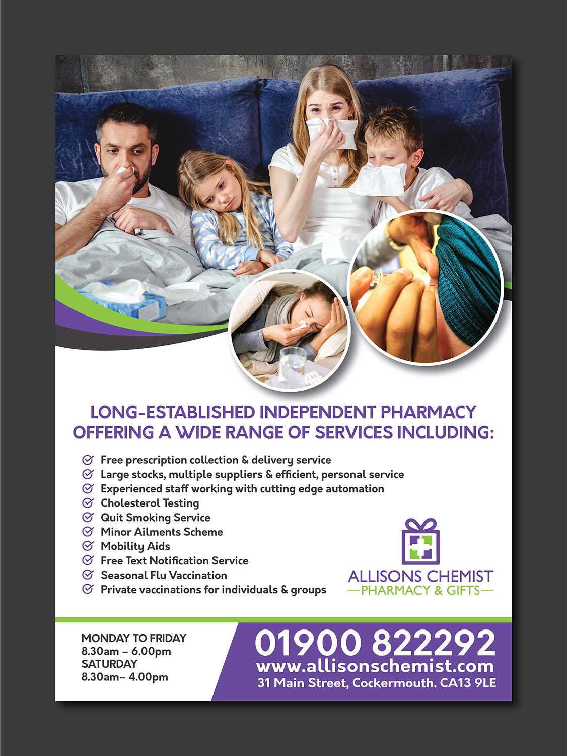 Flyer Design by Deziners Zone for JWW Allison & Sons Ltd | Design #21420313