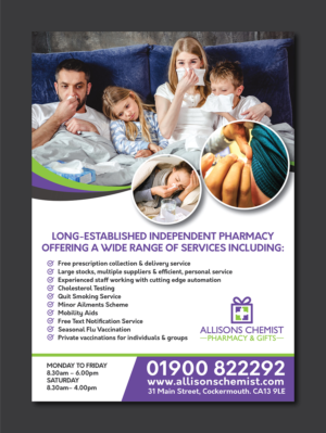 Flyer Design by Deziners Zone for JWW Allison & Sons Ltd | Design: #21420313